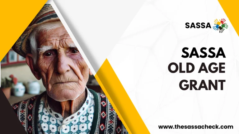 SASSA Old Age Grant