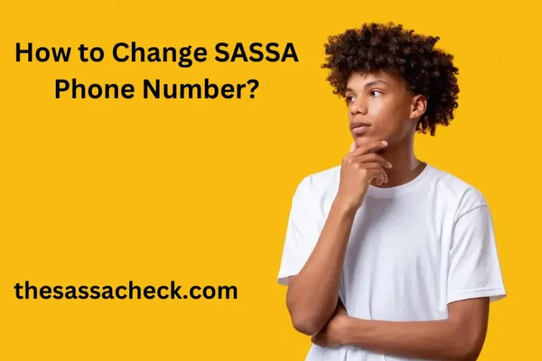 SASSA Change Phone Number