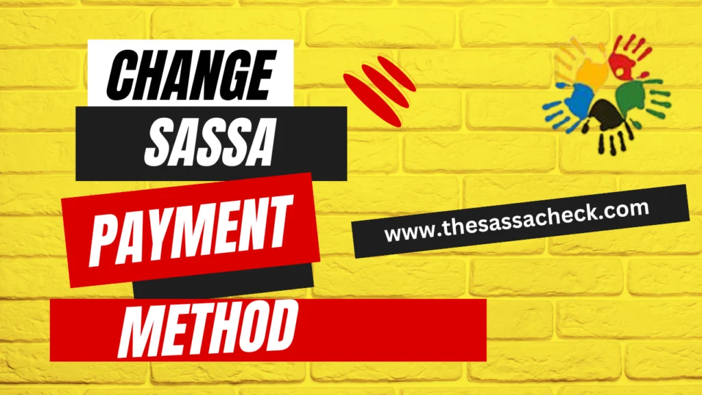 Change SRD Grant Payment Method