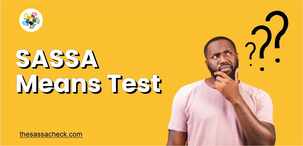 SASSA Means Test